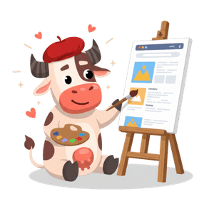 Landing page design file