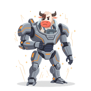 Unstoppable robocow
