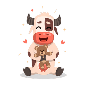 Happy cow with build plan